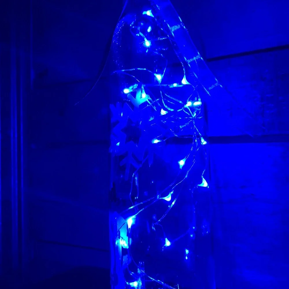 ‘Let’s Get Frosted’ Wine bottle lantern